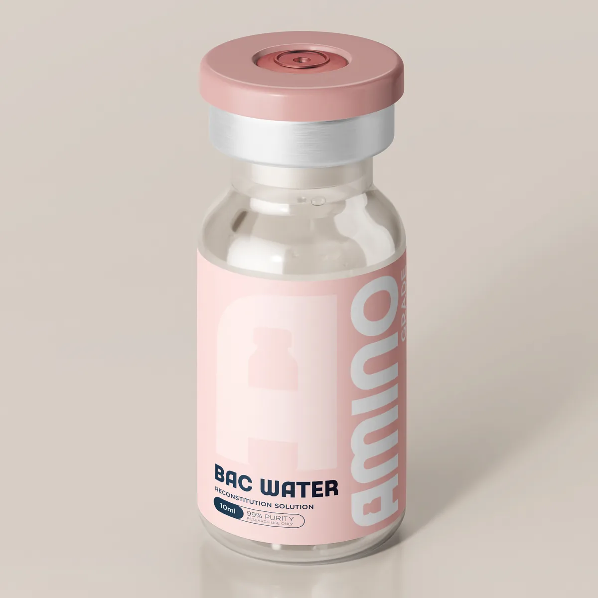 BAC Water vial, 10 mL